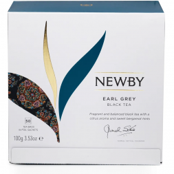 Чай Newby Эрл Грей, 50 пакетов